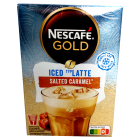 Nescafe Gold Iced Latte Salted Caramel Löslicher Kaffee 7 sticks