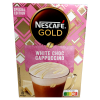 Nescafe Gold White Choc Cappuccino Löslicher Kaffee 8 sticks