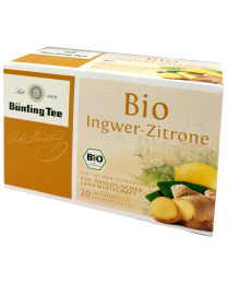Bünting Tee Bio Ingwer-Zitrone