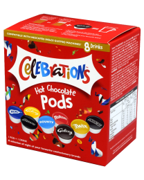 Celebrations heißes Schokoladengetränk für Dolce Gusto