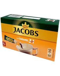 Jacobs löslicher Kaffee 3 in 1 Karamell 10 Sticks