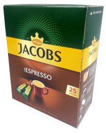 Jacobs Espresso löslicher Kaffee 25 sticks