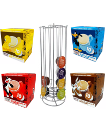 Testpaket Looney Tunes für Dolce Gusto + Kaffeekapselhalter