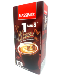 Massimo 3 in 1 Instantkaffee Mocca 10 Sticks