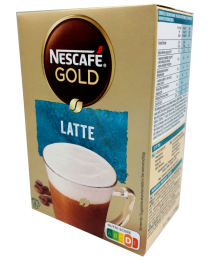 Nescafe Gold Latte Löslicher Kaffee 8 sticks