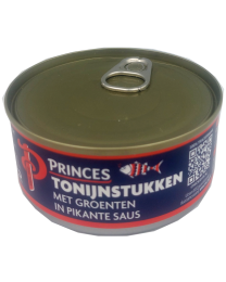 Princes Thunfischstücke mit Gemüse in scharfer Sauce