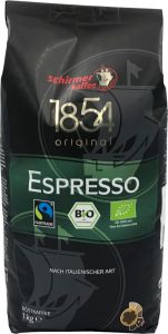 Schirmer Espresso fair trade en bio koffiebonen